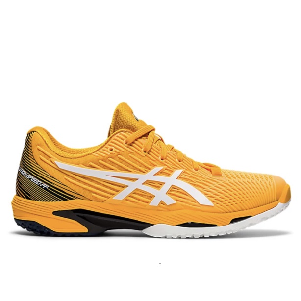 テニスショップラリー / asics(アシックス)メンズ テニスシューズ オムニ・クレーコート用ソリューションスピードFF OC SOLUTION SPEED FF 2 OC 1041A188(800)アンバー/ホワイト テニスショップラリー / asics(アシックス)メンズ テニスシューズ オムニ・クレーコート用ソリューションスピードFF OC SOLUTION SPEED FF 2 OC 1041A188(800)アンバー/ホワイト