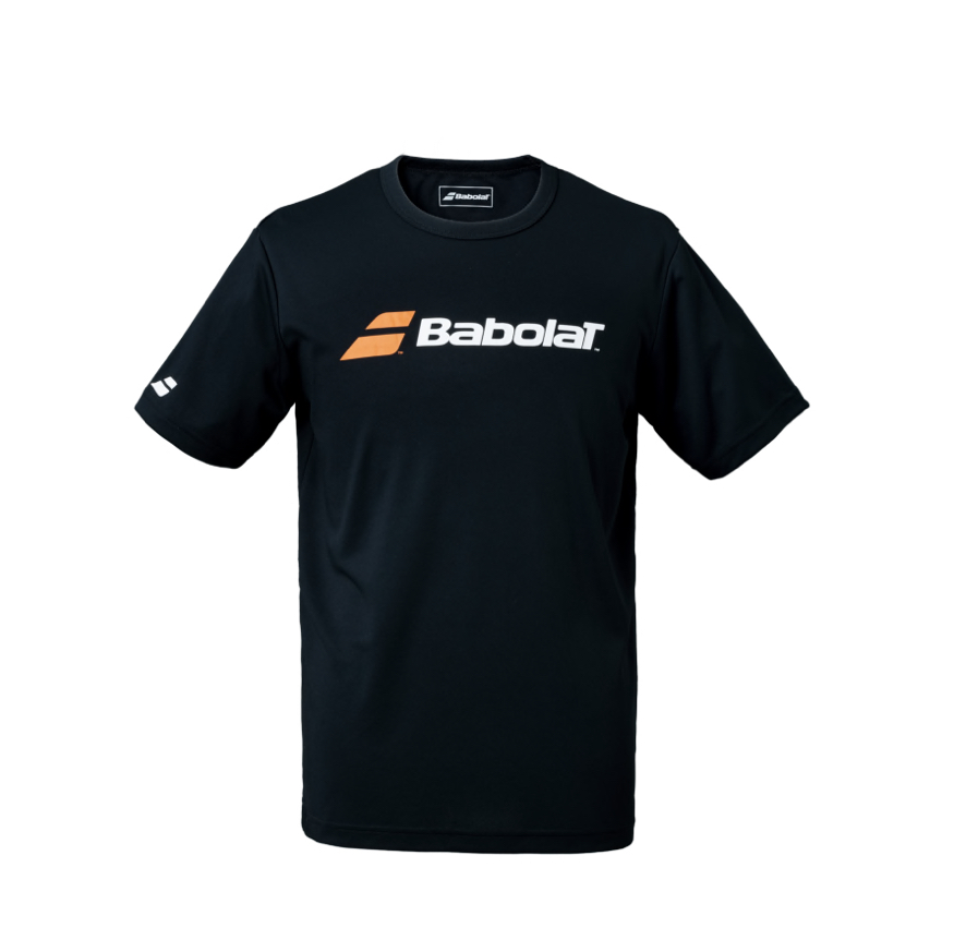 テニスショップラリー BabolaT(バボラ）メンズ テニス Tシャツ CLUBショートスリーブシャツ BUP1510C (YL00)イエロー  【ゆうパケット対応可】