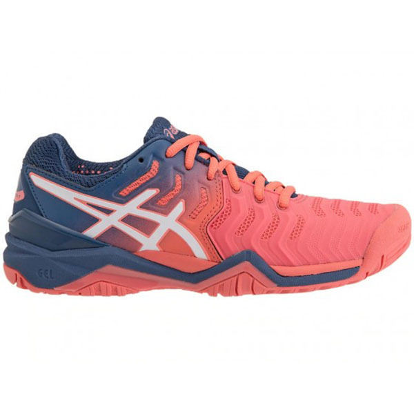 テニスショップラリー Asics アシックス 大特価sale50 Off レディーステニスシューズ オールコート用 レディゲルレゾリューション Lady Gel Resolution 7 Ac Tll785 701 Papaya White テニスショップラリー Asics アシックス 大特価sale50 Off レディーステニスシューズ オールコート用 レディゲルレゾリューション Lady Gel Resolution 7 Ac Tll785 701 Papaya White